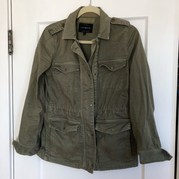 Lucky Brand Military Jacket - Picture 1 of 8